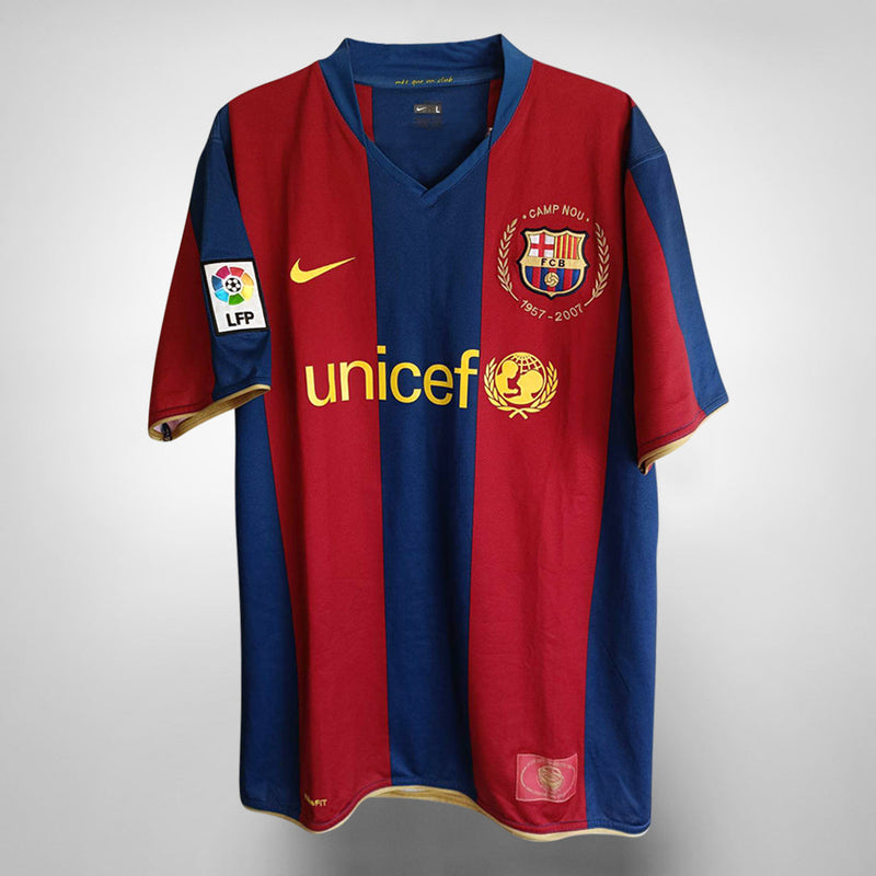 2007-2008 FC Barcelona Nike Home Shirt #19 Lionel Messi - Marketplace