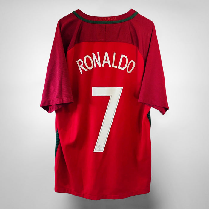 2016 Portugal Nike Home Shirt #7 Cristiano Ronaldo - Marketplace