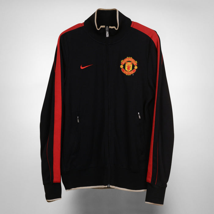 2010-2011 Manchester United Nike Jacket Black