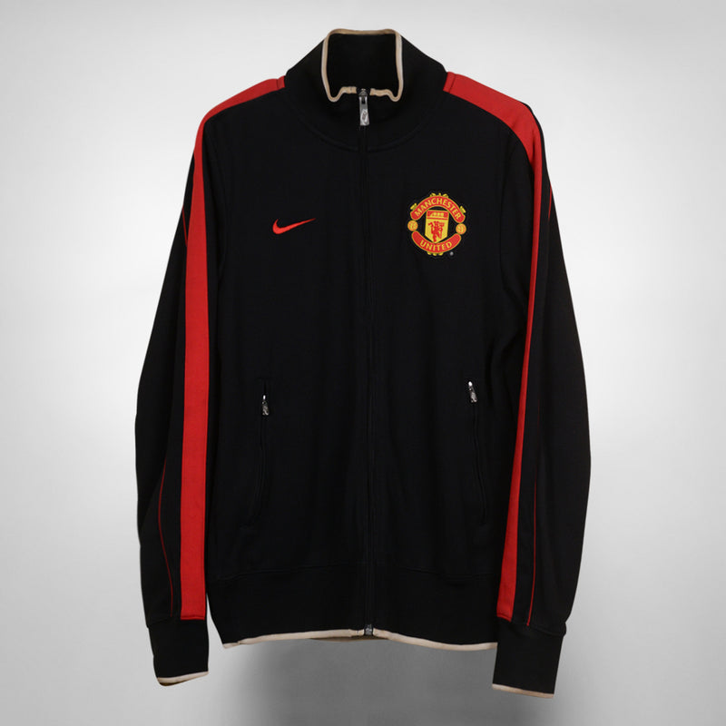 2010-2011 Manchester United Nike Jacket Black