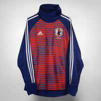 2018 Japan Adidas Warm Up Top