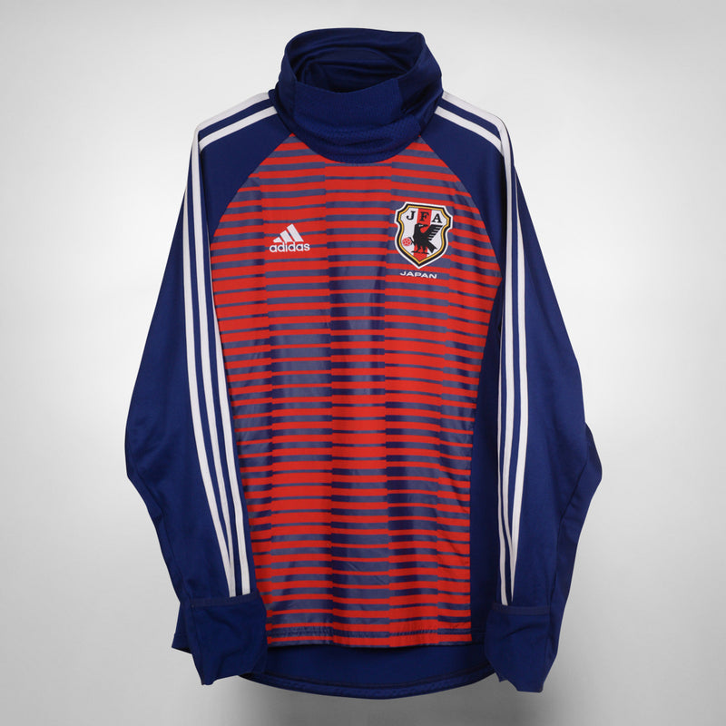 2018 Japan Adidas Warm Up Top