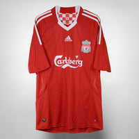 2008-2010 Liverpool Adidas Home Shirt #7 Robbie Keane - Marketplace