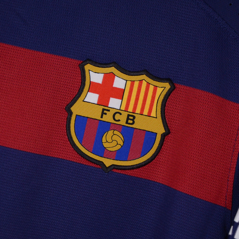 2015-2016 Barcelona Nike Player Spec Home Shirt #9 Luis Suarez - Marketplace