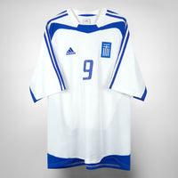 2004-2005 Greece Adidas Away Shirt #9 Charisteas