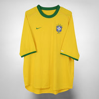 2000-2001 Brazil Nike Home Shirt - Marketplace