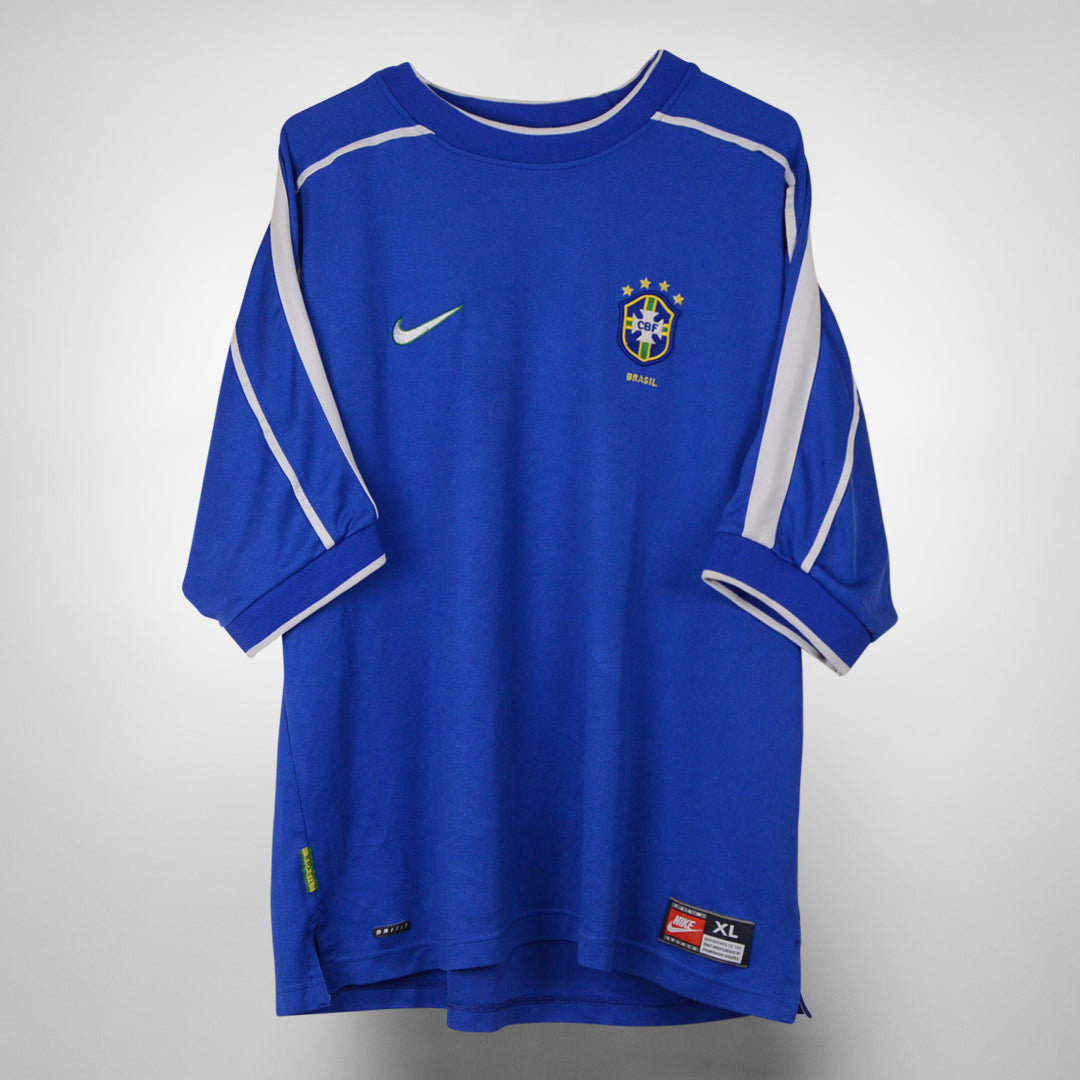 1998-1999 Brazil Nike Away Shirt - Marketplace