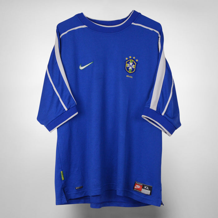 1998-1999 Brazil Nike Away Shirt - Marketplace