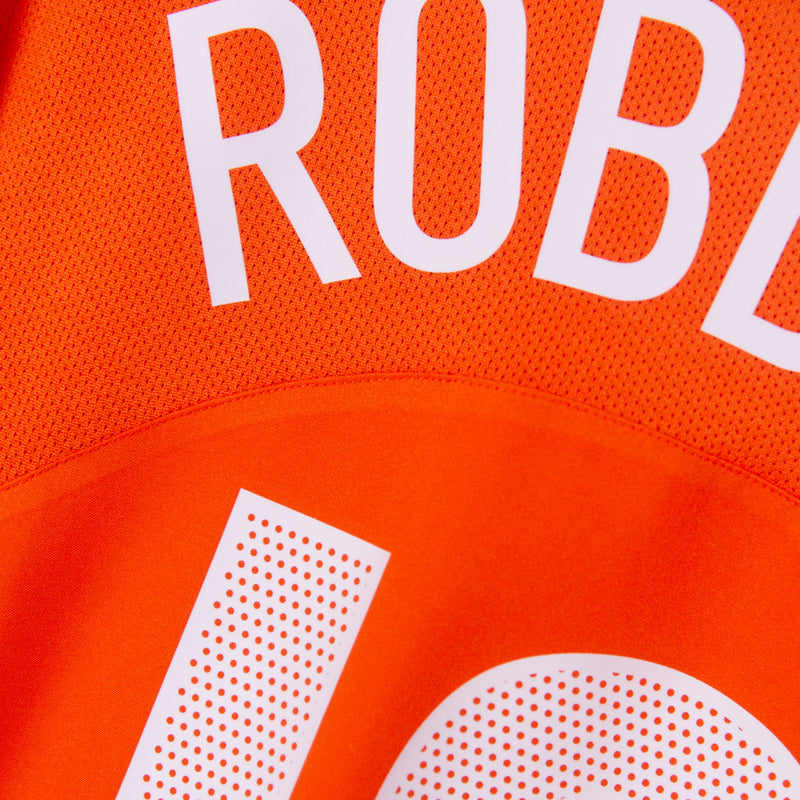 2004-2006 Netherlands Nike Home Shirt #19 Arjen Robben