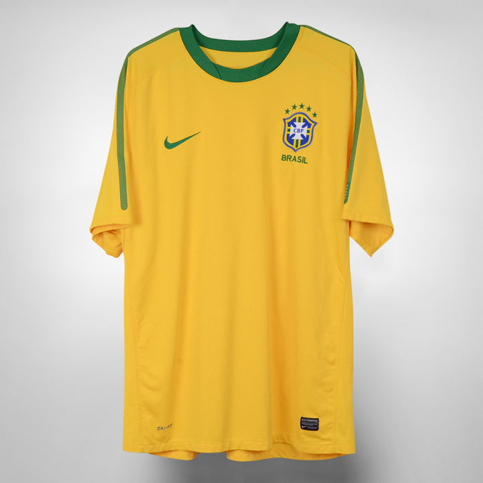 2010-2011 Brazil Nike Home Shirt - Marketplace