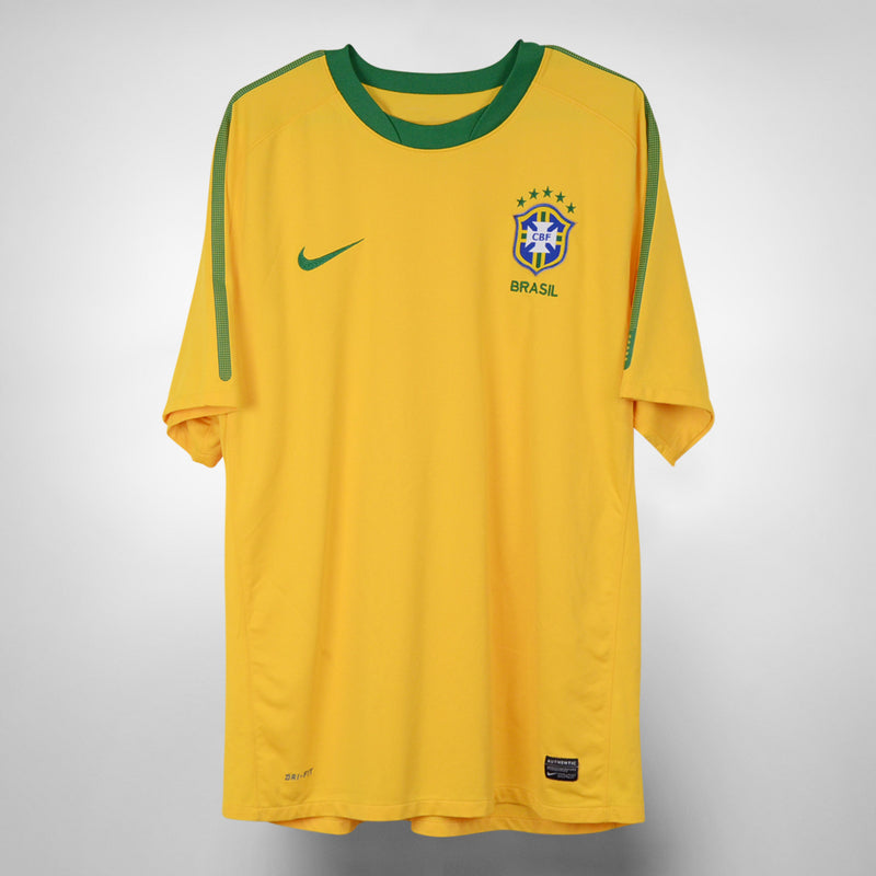 2010-2011 Brazil Nike Home Shirt - Marketplace