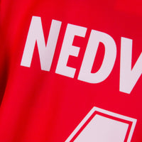 1998-2000 Czech Republic Puma Home Shirt #4 Pavel Nedved