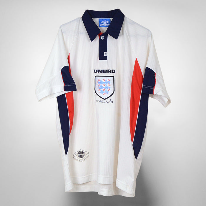 1998-1999 England Umbro Home Shirt - Marketplace