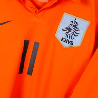 2006-2008 Netherlands Nike Home Shirt #11 Arjen Robben
