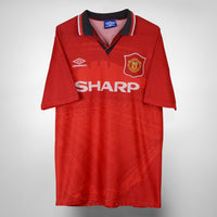 1994-1996 Manchester United Umbro Home Shirt - Marketplace