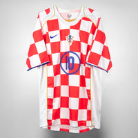 2004-2006 Croatia Nike Home Shirt #10 Niko Kovac