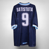 1999-2000 Argentina Reebok Away Shirt #9 Gabriel Batistuta - Marketplace