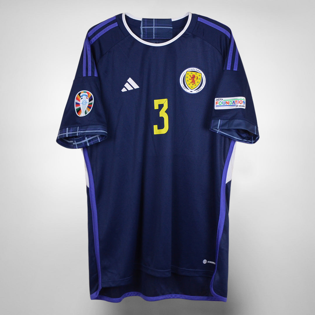 2020-2021 Scotland Adidas BNWT Home Shirt #3 Andy Robertson - Marketplace