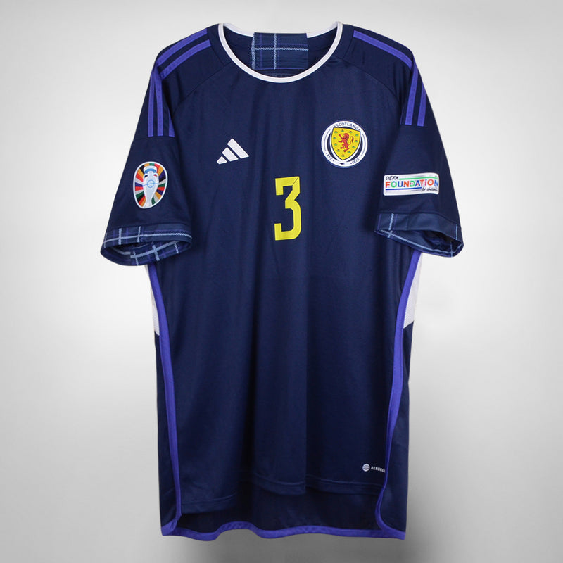 2020-2021 Scotland Adidas BNWT Home Shirt #3 Andy Robertson - Marketplace