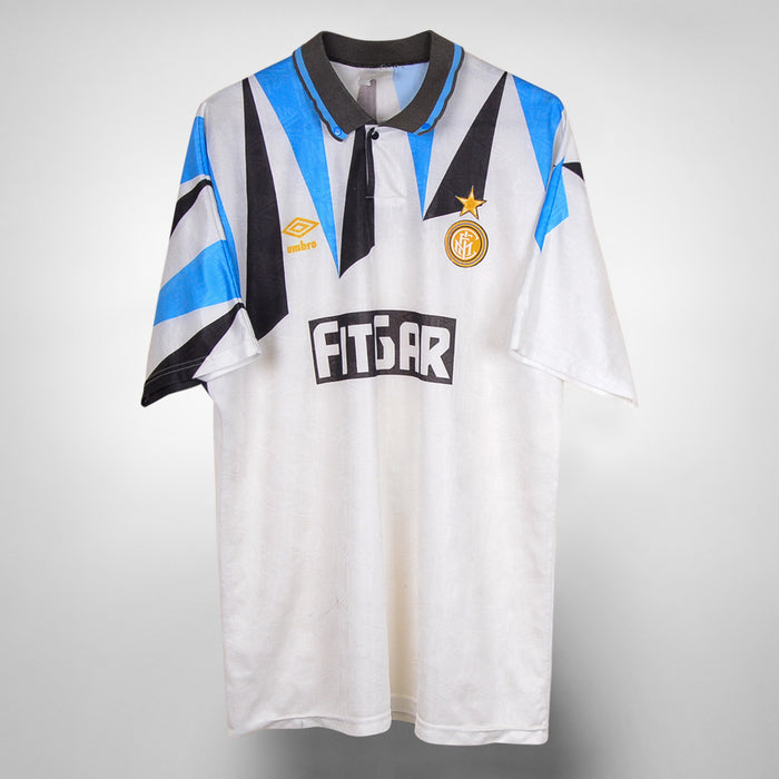 1992-1993 Inter Milan Umbro Away Shirt - Marketplace