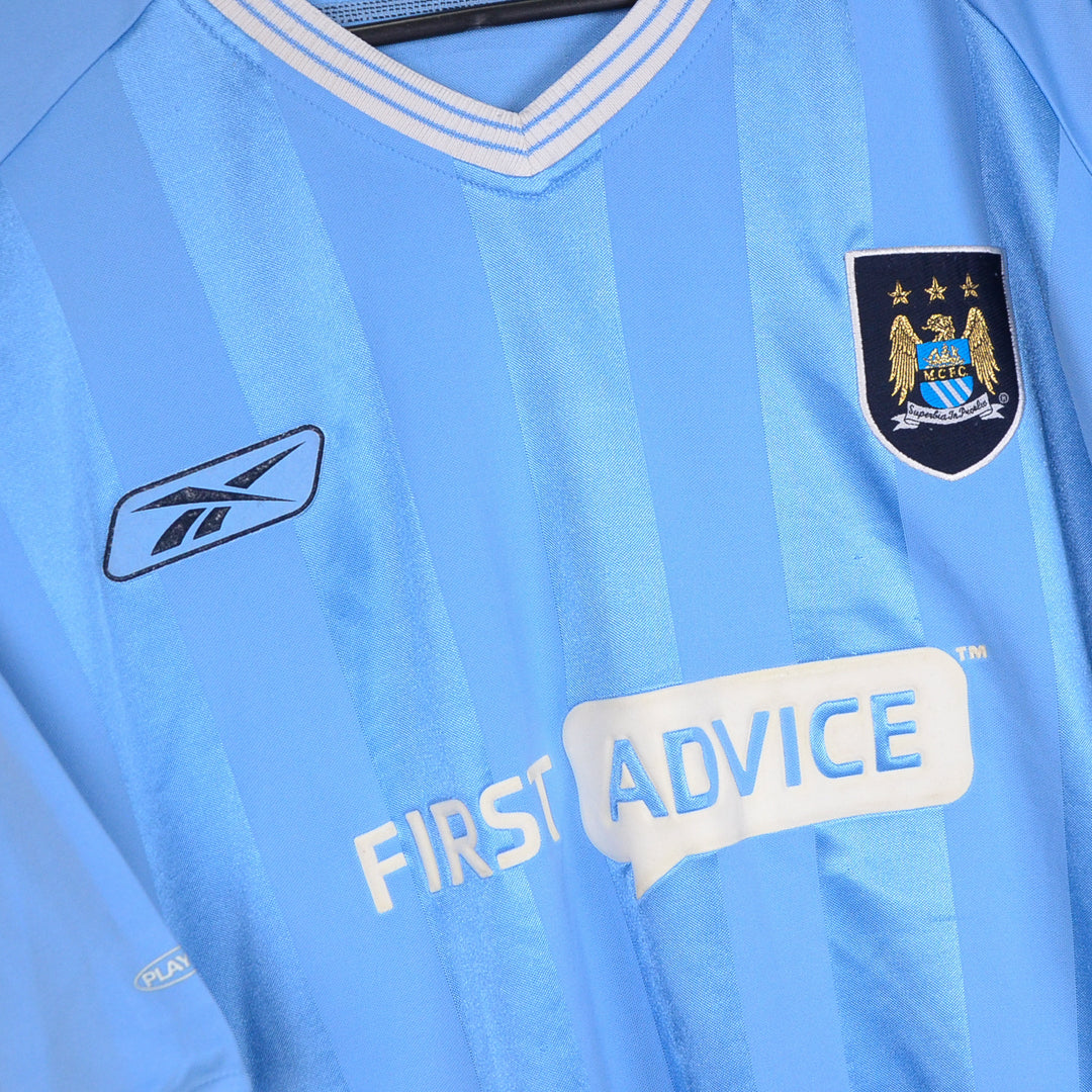 2003-2004 Manchester City Reebok Home Shirt - Marketplace