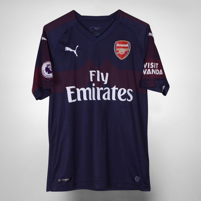 2018-2019 Arsenal Puma Away Shirt #14 Pierre Emerick Aubameyang - Marketplace