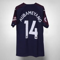 2018-2019 Arsenal Puma Away Shirt #14 Pierre Emerick Aubameyang - Marketplace