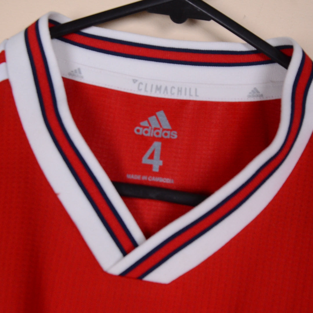 2019-2020 Arsenal Adidas Match Issue Home Shirt & Shorts #3 Kieran Tierney