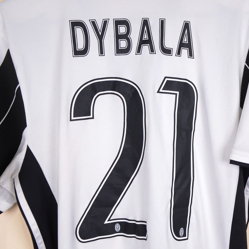 2016-2017 Juventus Adidas Home Shirt #21 Paolo Dybala - Marketplace