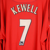 2002-2004 Liverpool Reebok Long Sleeve Home Shirt #7 Harry Kewell - Marketplace