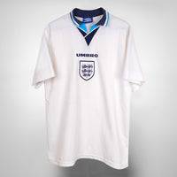 1996-1997 England Umbro Home Shirt - Marketplace