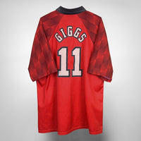 1996-1997 Manchester United Umbro Home Shirt #11 Ryan Giggs - Marketplace