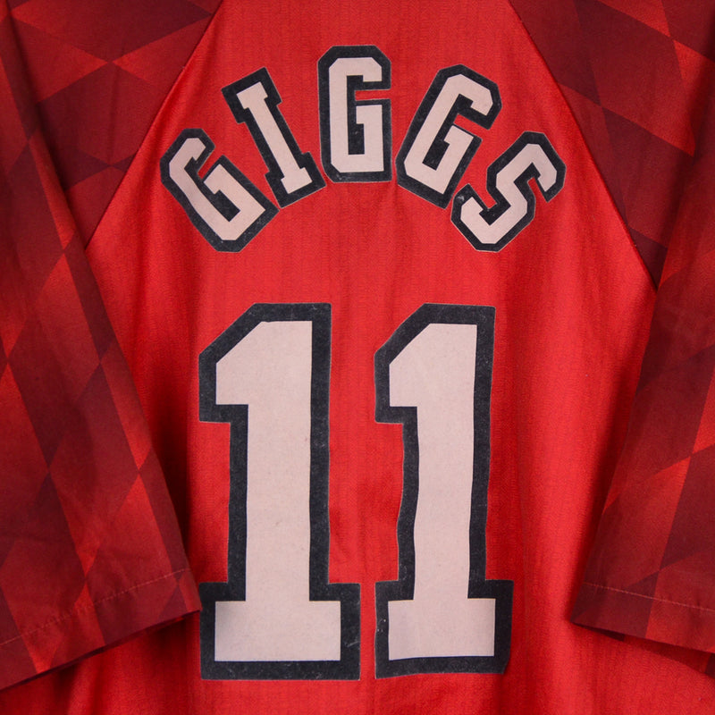 1996-1997 Manchester United Umbro Home Shirt #11 Ryan Giggs - Marketplace
