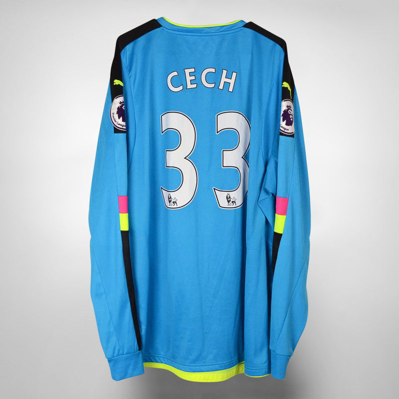 2016-2017 Arsenal Puma Goalkeeper Shirt #33 Petr Cech - Marketplace