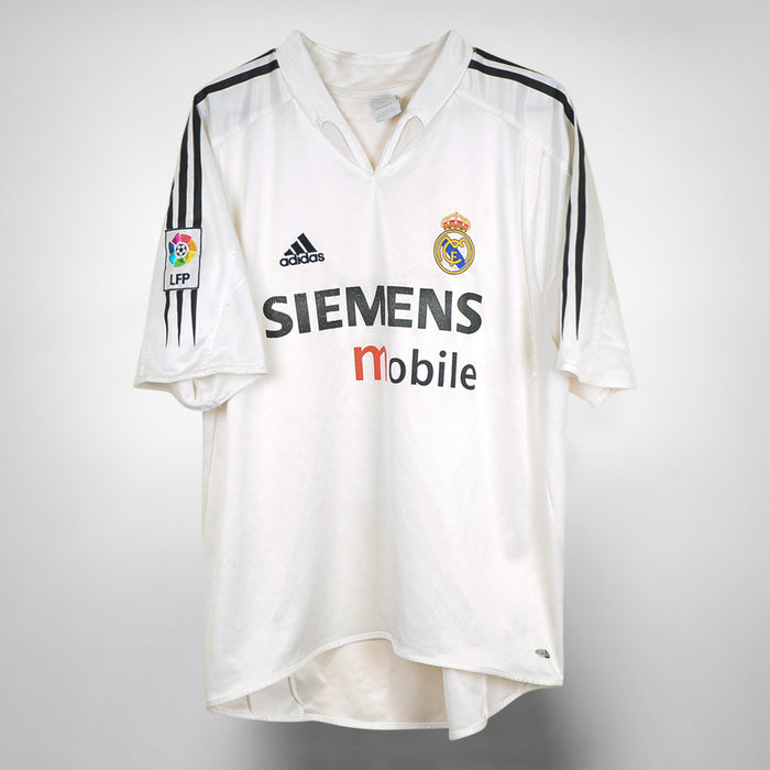2004-2005 Real Madrid Adidas Home Shirt - Marketplace