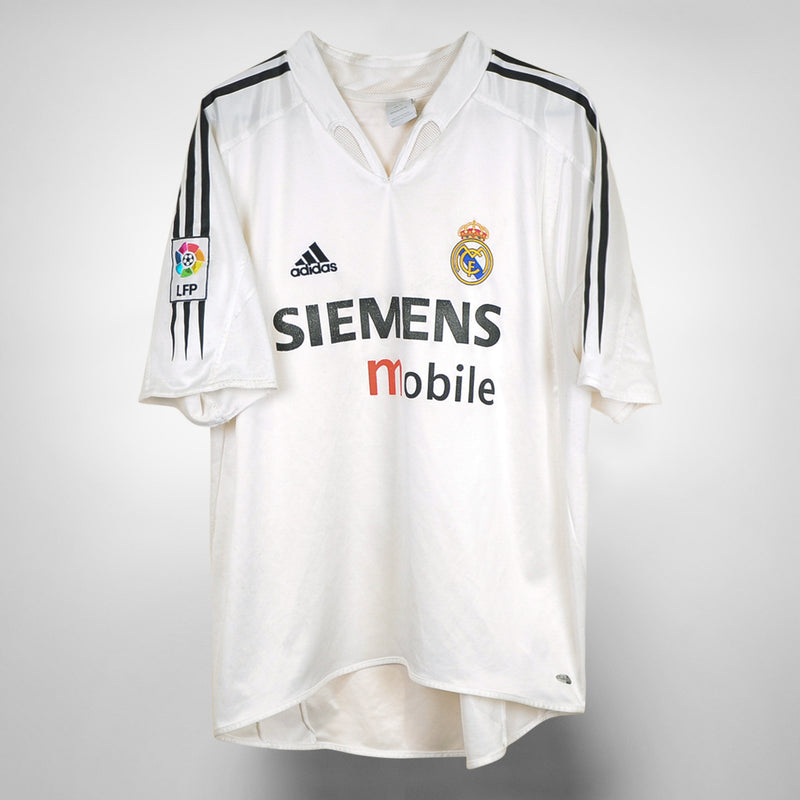 2004-2005 Real Madrid Adidas Home Shirt - Marketplace
