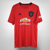 2019-2020 Manchester United Adidas Home Shirt #18 Bruno Fernandes - Marketplace