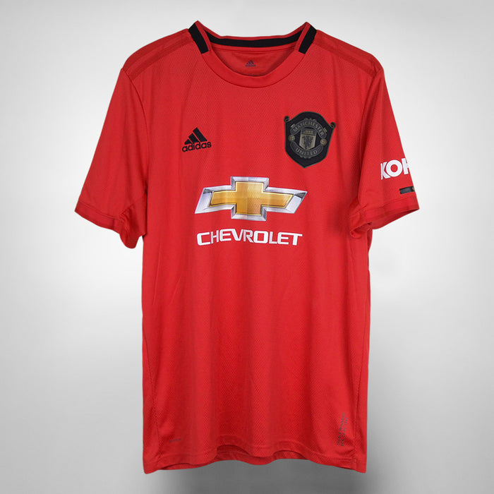 2019-2020 Manchester United Adidas Home Shirt #18 Bruno Fernandes - Marketplace