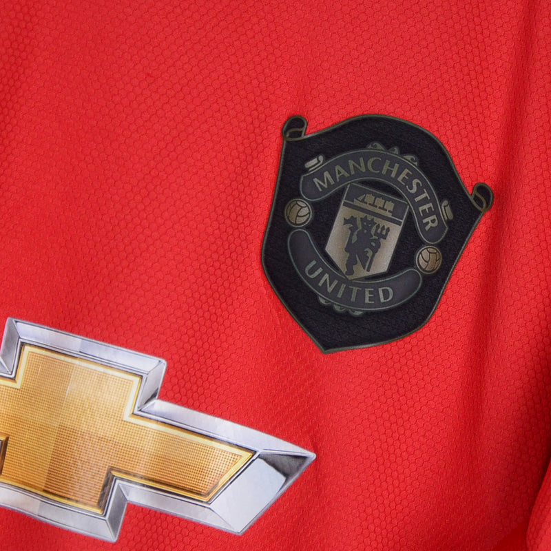 2019-2020 Manchester United Adidas Home Shirt #18 Bruno Fernandes - Marketplace