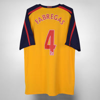 2008-2009 Arsenal Nike Away Shirt #4 Cesc Fabregas - Marketplace