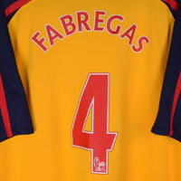 2008-2009 Arsenal Nike Away Shirt #4 Cesc Fabregas - Marketplace