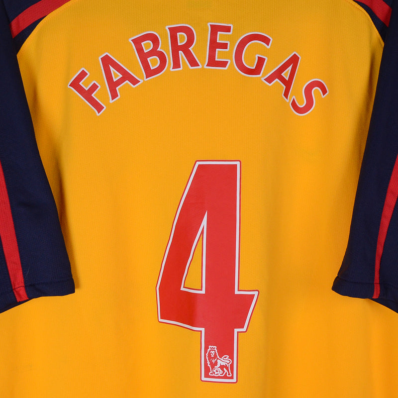 2008-2009 Arsenal Nike Away Shirt #4 Cesc Fabregas - Marketplace