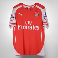 2014-2015 Arsenal Puma Home Shirt #17 Alexis Sanchez - Marketplace