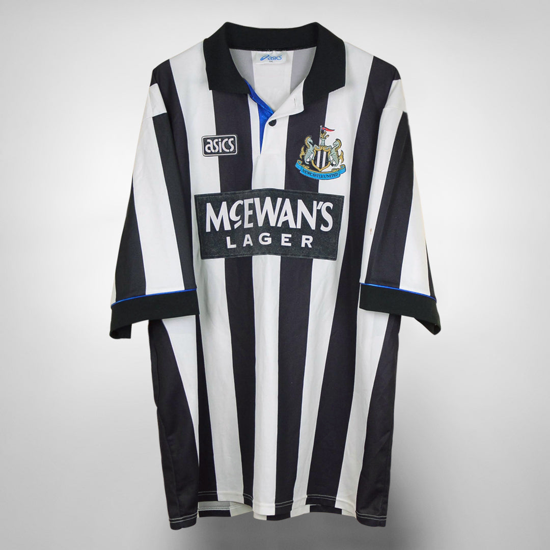 1993-1995 Newcastle United Asics Home Shirt - Marketplace