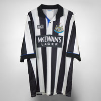 1993-1995 Newcastle United Asics Home Shirt - Marketplace