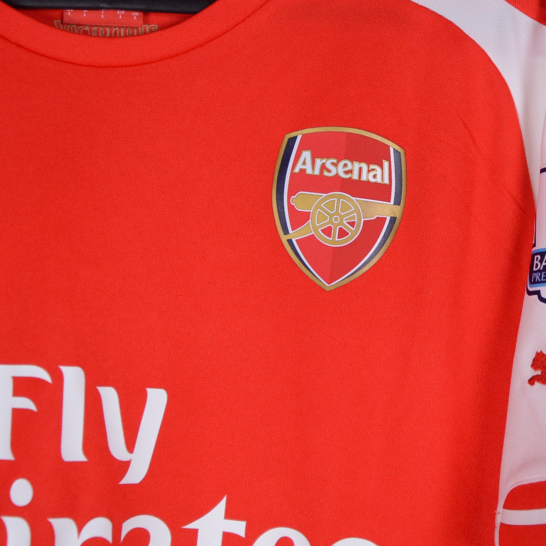 2014-2015 Arsenal Puma Home Shirt #16 Aaron Ramsey - Marketplace