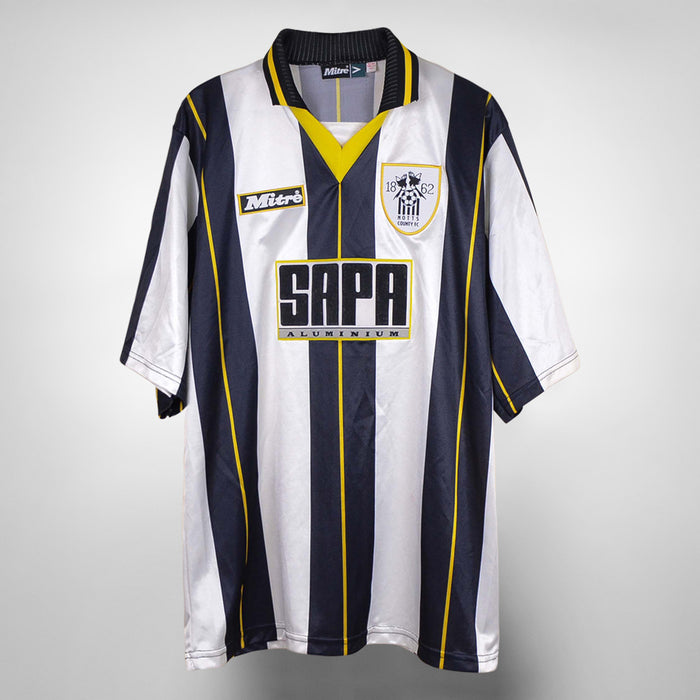 1996-1997 Mitre Notts County Home Shirt - Marketplace
