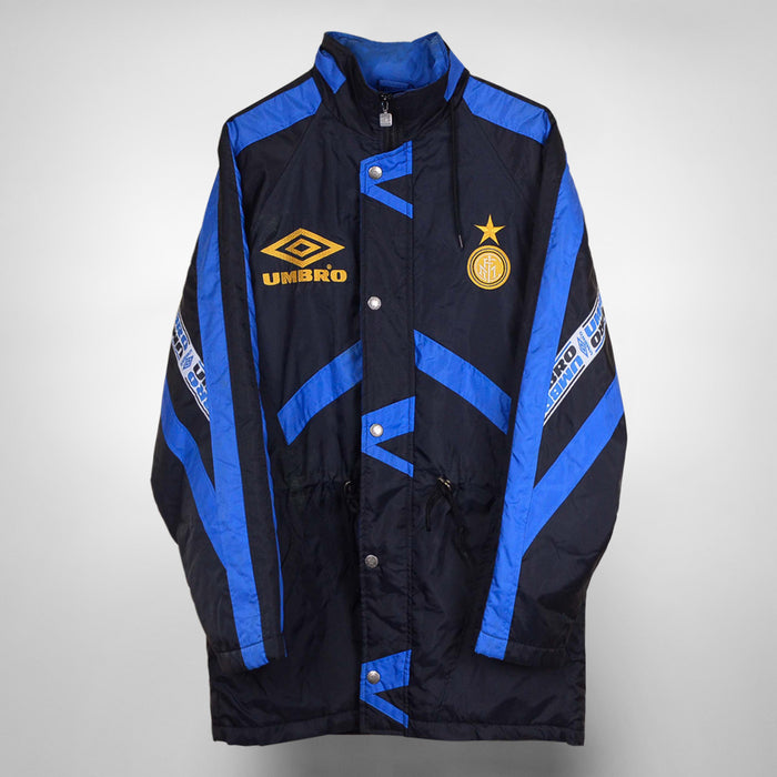 1992-1993 Inter Milan Umbro Bench Coat - Marketplace