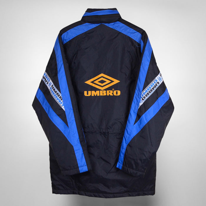 1992-1993 Inter Milan Umbro Bench Coat - Marketplace
