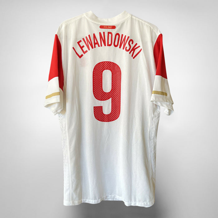 2010 Poland Nike Player Spec Home Shirt Lewandowski #9  - Marketplace